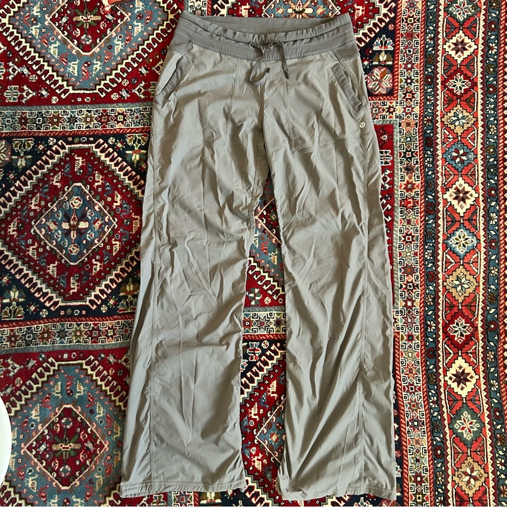 Lululemon gray dance studio pants
